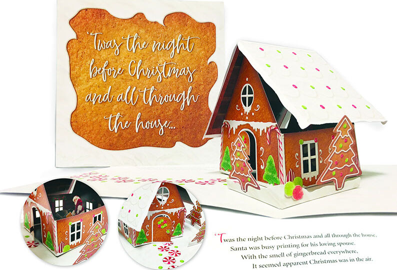 knight gingerbread popup