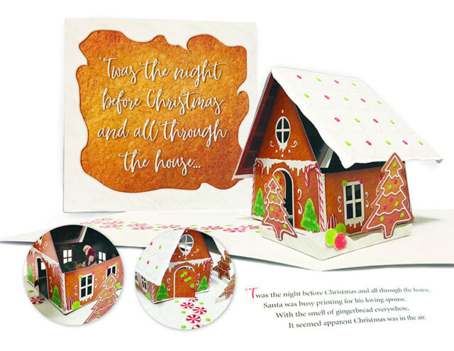 knight gingerbread popup